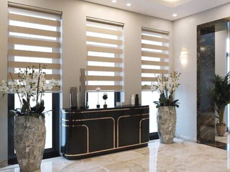 rèm cầu vồng phòng khách